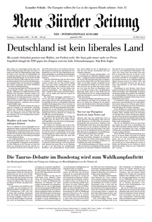 Neue Zürcher Zeitung International