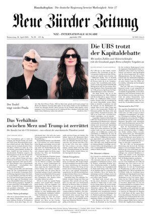 Neue Zürcher Zeitung International
