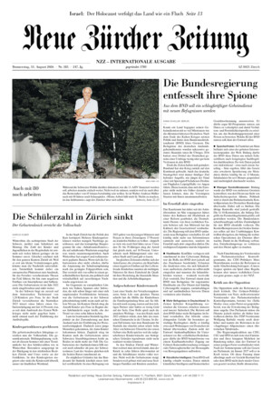Neue Zürcher Zeitung International