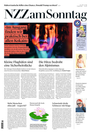 Neue Zürcher Zeitung am Sonntag
