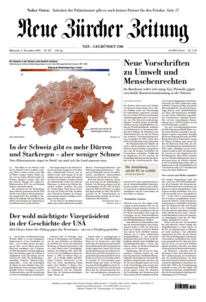 Neue Zürcher Zeitung