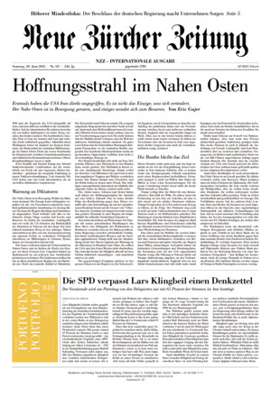 Neue Zürcher Zeitung International