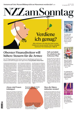 Neue Zürcher Zeitung am Sonntag