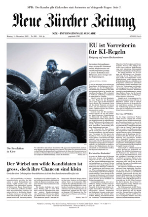 Neue Zürcher Zeitung International