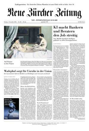 Neue Zürcher Zeitung International
