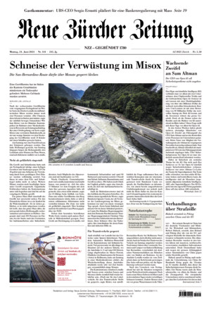 Neue Zürcher Zeitung - ePaper
