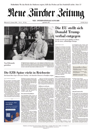 Neue Zürcher Zeitung International