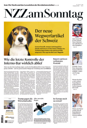 Neue Zürcher Zeitung am Sonntag
