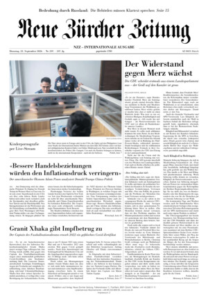 Neue Zürcher Zeitung International