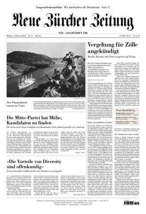 Neue Zürcher Zeitung - ePaper