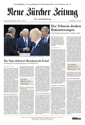 Neue Zürcher Zeitung - ePaper;