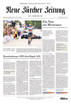 Neue Zürcher Zeitung