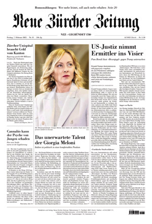 Neue Zürcher Zeitung - ePaper