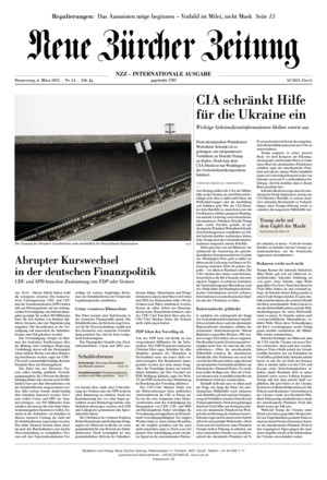 Neue Zürcher Zeitung International