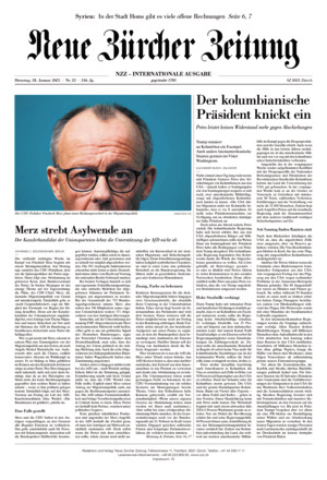 Neue Zürcher Zeitung International - ePaper