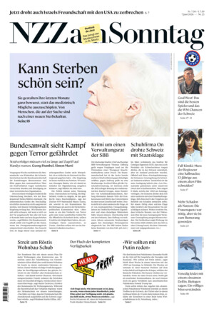 Neue Zürcher Zeitung am Sonntag