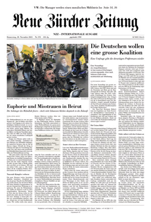 Neue Zürcher Zeitung International