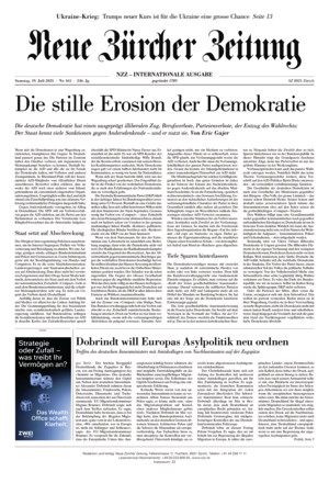 Neue Zürcher Zeitung International