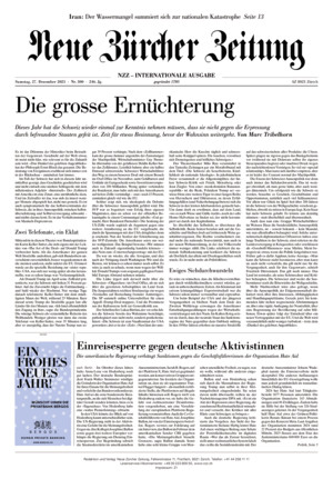 Neue Zürcher Zeitung International