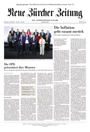 Neue Zürcher Zeitung International