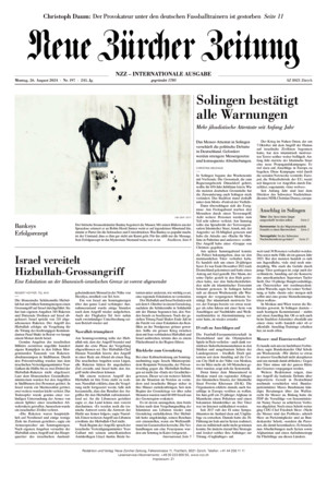 Neue Zürcher Zeitung International