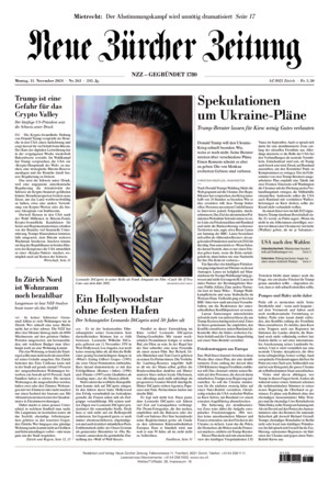 Neue Zürcher Zeitung