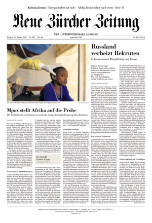 Neue Zürcher Zeitung International - ePaper