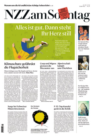 Neue Zürcher Zeitung am Sonntag