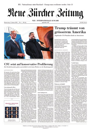 Neue Zürcher Zeitung International