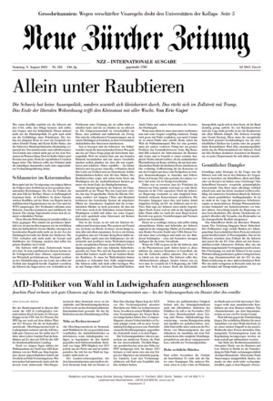 Neue Zürcher Zeitung International