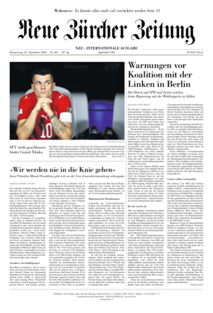 Neue Zürcher Zeitung International