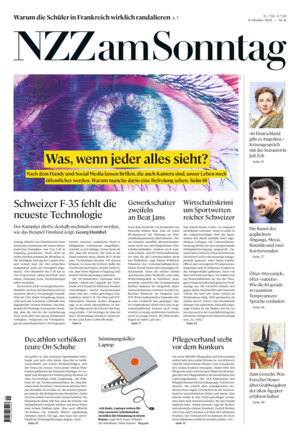 Neue Zürcher Zeitung am Sonntag