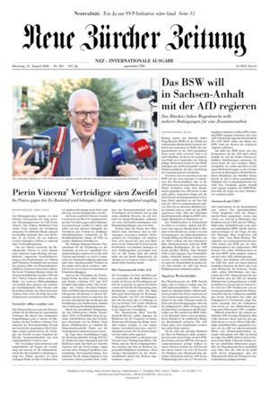 Neue Zürcher Zeitung International