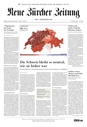 Neue Zürcher Zeitung