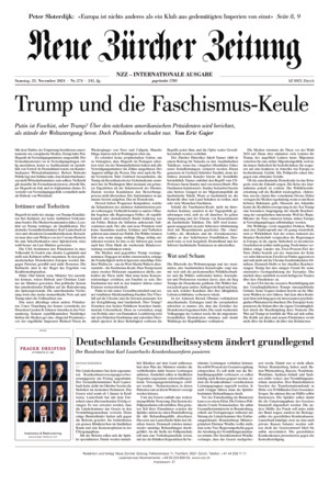 Neue Zürcher Zeitung International