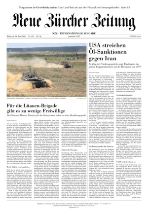Neue Zürcher Zeitung International