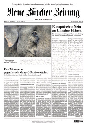 Neue Zürcher Zeitung