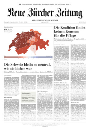 Neue Zürcher Zeitung International