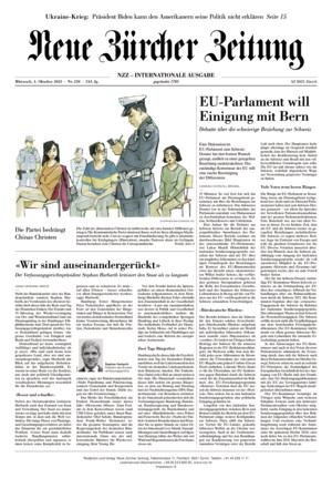 Neue Zürcher Zeitung International
