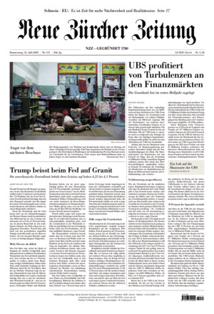 Neue Zürcher Zeitung