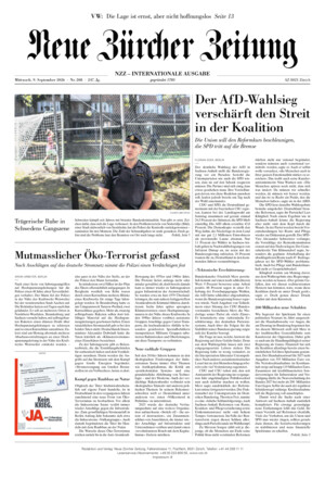 Neue Zürcher Zeitung International