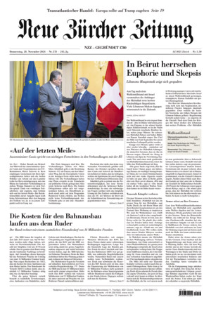 Neue Zürcher Zeitung