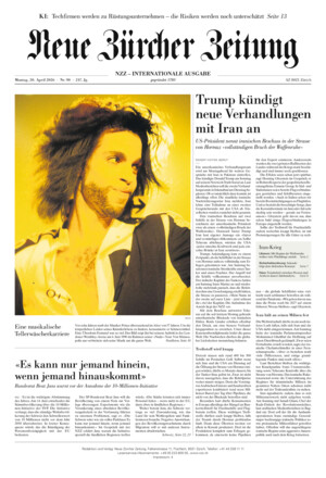 Neue Zürcher Zeitung International