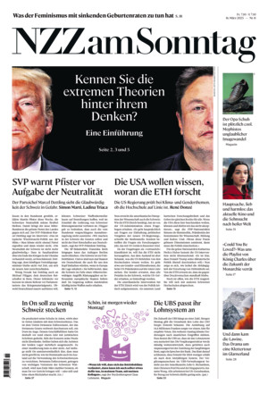 Neue Zürcher Zeitung am Sonntag - ePaper