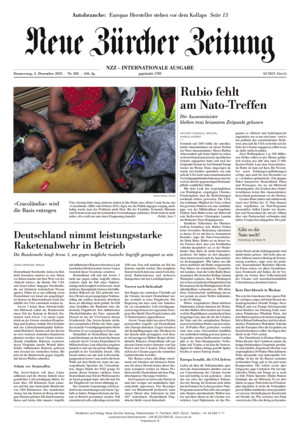 Neue Zürcher Zeitung International
