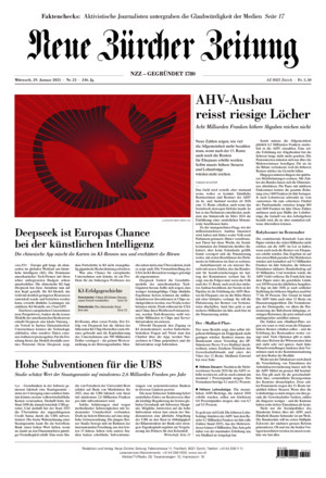 Neue Zürcher Zeitung - ePaper