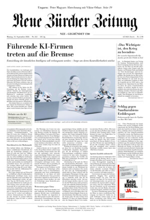 Neue Zürcher Zeitung