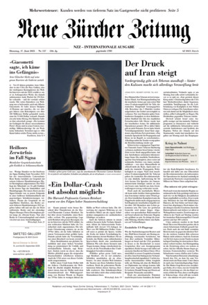 Neue Zürcher Zeitung International
