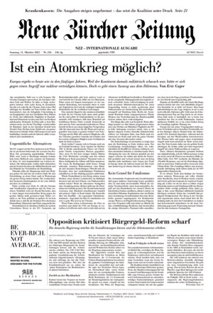 Neue Zürcher Zeitung International