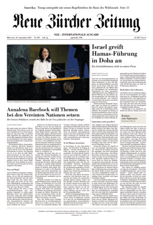 Neue Zürcher Zeitung International